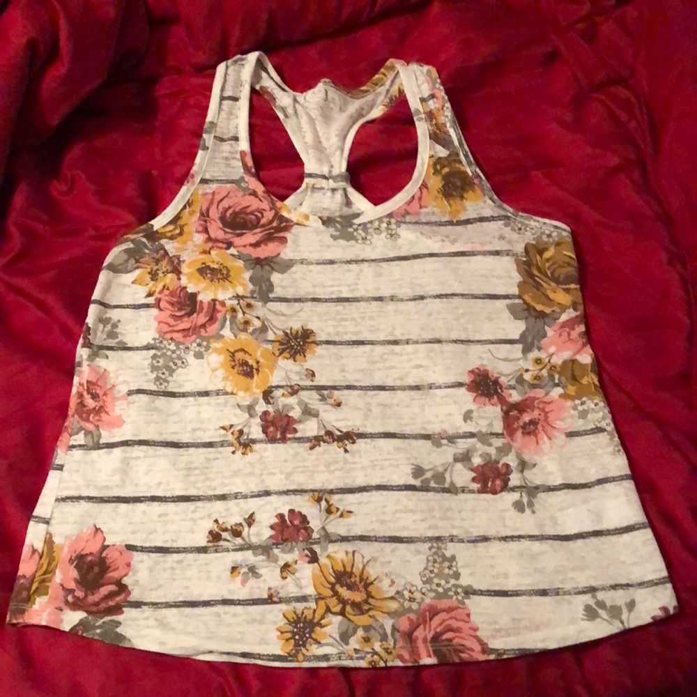 EUC striped tank top